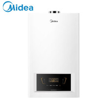 美的（Midea）家用燃气壁挂炉采暖洗浴两用天然气热水器 小体积变频省气手机智控L1PB20-C19适用80-120平