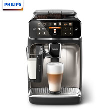 飞利浦（PHILIPS）咖啡机 意式全自动浓缩家用现磨咖啡机LatteGo牛奶系统欧洲进口12档研磨调节  EP5147/92