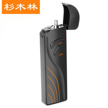 杉木林SML-G15 翻盖式红光笔15公里 通光笔打光笔10mW光纤测试笔检测笔强亮红光源SC/FC/ST接头通用 干电款