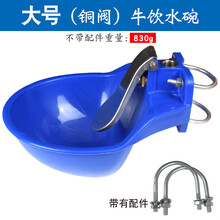 牛饮水器 自动喂水 养殖设备塑料牛饮水碗 养牛场设备牛用 自动饮 大号(铜阀)牛碗