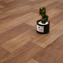 ZHUIMENG{实心全塑}工程革家用pvc追梦地板革地胶耐磨抗压防水即铺即用塑料地板贴 原木纹（每平米)