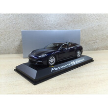 保时捷帕拉梅拉车模panamera礼品礼物精品原厂1:43品质定制 保时捷Panamera蓝色