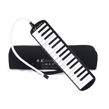 奇美 口风琴37键/32键儿童中小学生入门口风琴课堂教学用琴 32键安喆- 黑色(软盒)