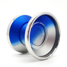 钢环快门BIMETAL SHUTTER  YYF悠悠球  1A死睡眠溜溜球竞技双金属设计YOYO 蓝银渐变