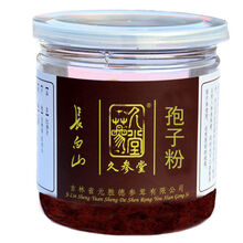 ℂ℘℘℘高品质长白山头道灵芝孢子粉林芝孢子粉灵芝袍子粉 净重125克(罐装)