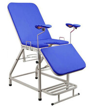 礼达康 妇科检查床妇科产床妇妇检床诊察床简易手术床冲洗床诊疗床可折叠 蓝色 蓝色床