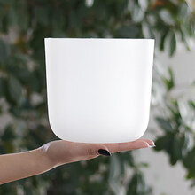 山雨新款水晶圣杯手持钵音乐碗疗愈手持冥想音疗佛音碗带棒佛音钵配羊皮棒 钵约5.5寸G4