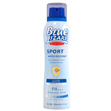 蓝蜥蜴防晒乳喷雾运动型防汗防水全身户外海滩游泳防晒喷雾 运动防晒乳喷雾189ml SPF 50 PA+++