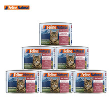 K9 Natural 猫罐头 新西兰进口Feline Natural幼猫成猫猫粮主食湿粮 - 鸡肉&鹿肉170g*6罐