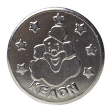 小丑币通用游戏币代币不锈钢币游戏厅硬币街机抓娃娃机游戏币定制 小丑24.2MM不锈钢（300枚）