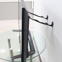 电视安全放倒带儿童衣柜书柜橱柜家具安全防倒带扣固定贝得力 黑色 2条装