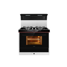 火星人 marssenger X5BC 蒸烤一体集成灶侧吸抽油烟机烟灶套装燃气灶玻璃台面 液化气