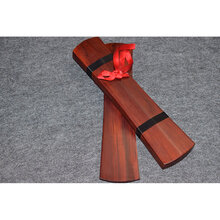 豫剧秦腔京剧通用黑檀响板拆板鼓板快板直板云板戏曲手板司鼓牙子 精制紫檀手板