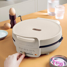 小熊（Bear）电饼铛家用煎烤机早餐机烙饼机三明治机电饼铛烙饼锅可拆双面悬浮加热DBC-C14Q2