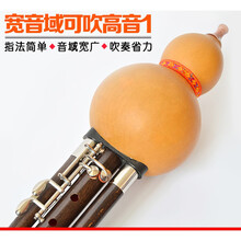 七孔加键葫芦丝紫竹乐器演奏型C降B成人学生宽音域初学者演奏 加键反手 G