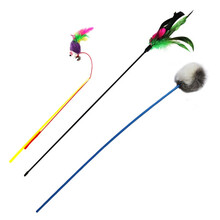 贝尼宠 猫玩具 逗猫棒猫咪玩具逗猫激光笔逗猫玩具套装猫薄荷仿真鱼猫抓板遥控老鼠不倒翁 多样多功能逗猫棒3只装