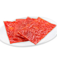 海湾兄弟兄弟海湾猪肉脯100g蜜汁香辣原味靖江猪肉脯熟食肉类零食 300g【独立包】香辣芝麻 3包