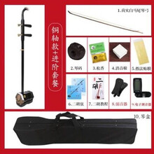 舒弗（LACHOUFFE）二胡乐器 机械轴铜轴 全套配件六角二胡琴调试后发货 苏州二胡铜轴款+轻体盒+调音器+配件