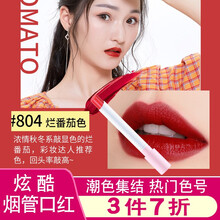 欧丽丝四分叉仿生眉笔仿真根根分明液体不脱色持久防水防汗女 烟管口红804烂番茄(1支)