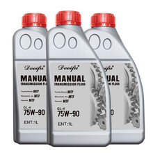 德迩弗原厂汽车全合成变速箱油手动波箱油GL-4 75W90适合别克标致丰田东南马自达本田变速箱专用油 3L升 标致308手动变速箱油