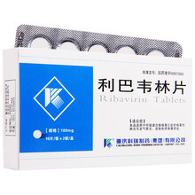 科瑞 利巴韦林片 0.1g*20片 1盒