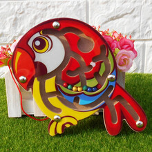 磁力走迷宫走珠玩具 儿童磁性迷宫亲子宝宝磁力3-4-6岁女孩男孩智力运笔走珠玩具 鹦鹉