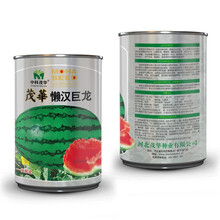 中科茂华水果蔬菜种子懒汉巨龙花皮红肉西瓜种子大果型免整枝懒汉大红瓤100克