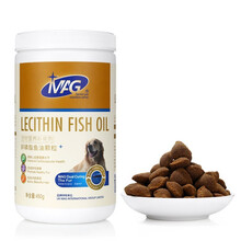 MAG 犬用卵磷脂鱼油颗粒450g 蛋黄卵磷脂鱼油爆毛护肤美毛泰迪金毛宠物营养品 犬用卵磷脂鱼油颗粒450g
