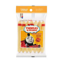 宝噜噜 小火车托马斯 鳕鱼肠 宝宝零食 儿童韩国进口即食 智慧鳕鱼肠 原味虾味奶酪味105G 智慧虾味鳕鱼肠