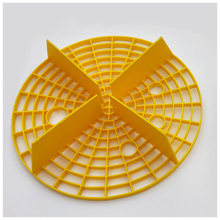 洗车头过滤网隔离网沙石水桶集尘滤芯砂石过滤网清洁用品 大黄--大号直径26CM