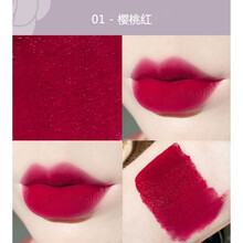 姨妈色气质口红笔唇线笔欧美学生持久不易沾杯初学者百搭 01-樱桃红