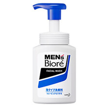 日本原装 碧柔（Biore）男士专用清爽保湿深层清洁控油泡泡洗面奶洁面乳 深层清洁 150ml