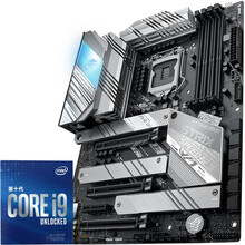 华硕ROG STRIX Z590-A GAMING WIFI 吹雪主板+英特尔(intel) i9-10850K 酷睿CPU处理器 板U套装 CPU主板套装