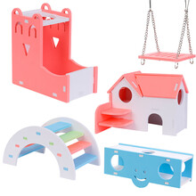 HIDOM 仓鼠玩具 金丝熊仓鼠玩具套装 仓鼠用品 仓鼠玩具五件套