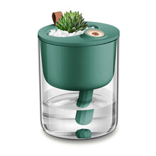 几物 小型加湿器卧室 家用母婴儿用大容量办公室桌面迷你车载空调房室内静音便携式空气加湿补水增湿 古典绿