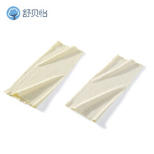 舒贝怡 婴儿肚围2件装新生儿裹腹宝宝棉护肚童防着凉 黄色2件装 36*15CM