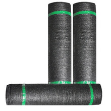 春枝韵 黑色遮阳网防晒网隔热网户外遮光网庭院厂房工地大棚遮光网 3米宽一平方价格