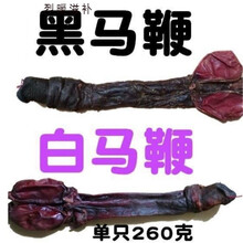 精选白马鞭干特大马鞭带蛋睾丸260克男性泡酒料 白马鞭一条（中号）