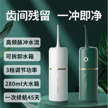 臻准冲牙器水牙线洗牙器洁牙机便携手持式 白色款