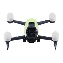 适用于大疆穿越机遥控器挂绳挂带DJI FPV电机马达保护盖遥杆手柄硅胶保护套防尘防滑保护配件 大疆FPV电机保护盖白色4个装