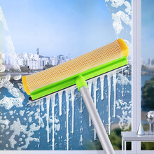 卡饰社(CarSetCity)多功能玻璃刮水器擦窗器洗车工具 汽车玻璃刮水器洗车刮水板 清洁刮水工具 双面玻璃擦刮水器