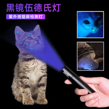 伍德氏灯照猫藓灯宠物真菌检测手电筒紫外线荧光剂紫光灯家用验钞 伍德氏灯