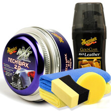 3M车蜡 汽车蜡 车漆美容养护 全合成保护蜡内饰护理套装