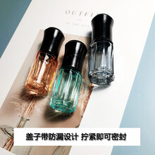香水瓶走珠瓶精油瓶避光滚珠分装瓶小样瓶空瓶子便携旅行分装小瓶 3ML滚珠彩色3个