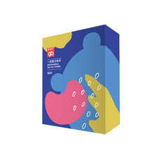 gb好孩子一次性围兜口水兜围嘴口水巾喂饭围兜宝宝便出不可水洗防水饭兜围兜20片 1盒*50片