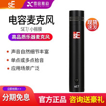 sE SE7 SE8小振膜乐器录音话筒合唱立体声电容麦克风 吉他打击乐弦乐小提琴古筝笛子舞台演出拾音 SE8  （对装）