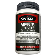 澳洲进口 Swisse 奶蓟草片护肝片  养肝护肝 加班熬夜烟酒常备 卵磷脂/男士复合维生素 男士复合维生素 120片