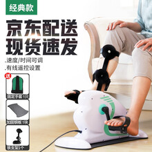 德仕龙（DESHILONG） 康复脚踏车电动中风偏瘫上下肢康复训练器材手部腿部半身不遂老人用品 稳定加固款（底板+右腿支架+手套+防滑垫）