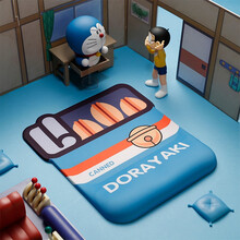 小熊堂 可爱卡通护腕鼠标垫柔软记忆棉键盘手托可爱创意女生办公手腕垫 铜锣烧鼠标垫