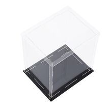 展示盒亚克力高透明模型盒子防尘展示罩定制黏土玩具收纳盒子 盒子高度35CM 底座长/宽35*35CM